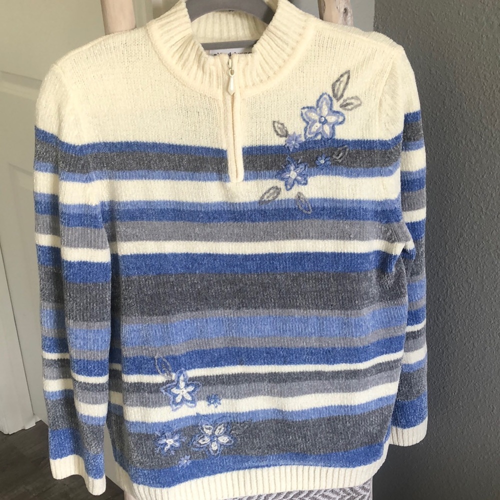 Alfred Dunner Vintage Sweater S:S